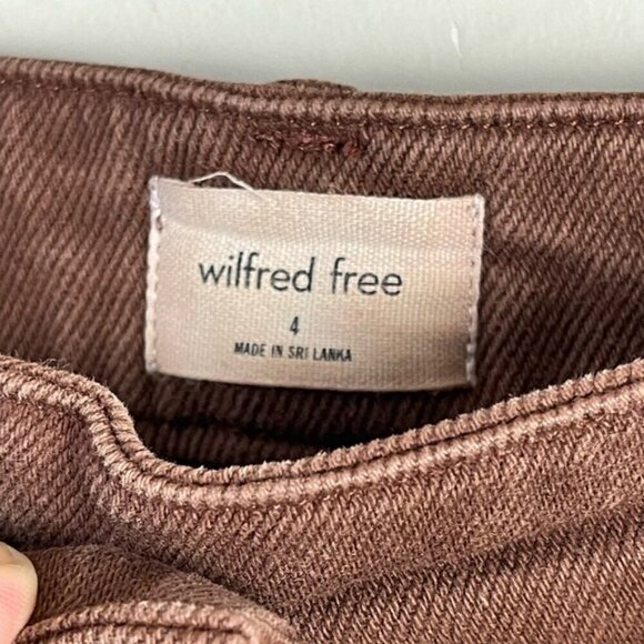 Aritzia Wilfred Free Modern high rise Cargo Pant in Gd Cognac size 4 - Picture 14 of 15